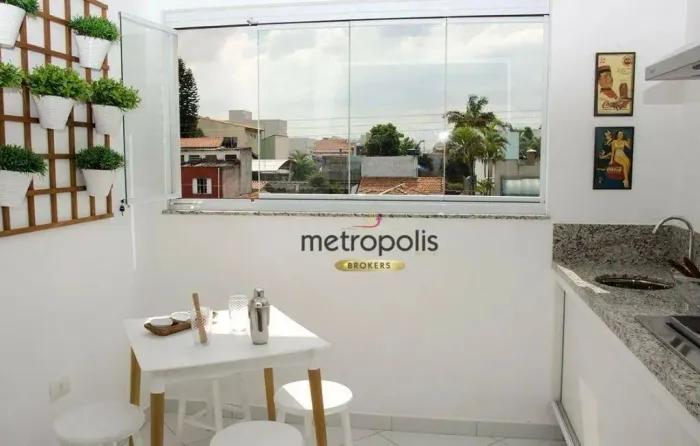 Apartamento com 2 dormitórios à venda, 60 m² por R$ 754.000,00 - Campestre - Santo André/S