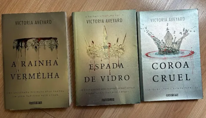 A rainha vermelha - Kit 3 livros 