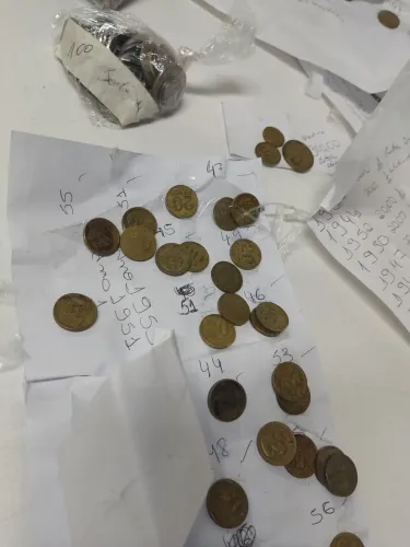 Moedas Antigas - Coleção