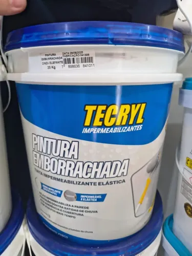 PINTURA EMBORRACHADA TECRYL 20KG 