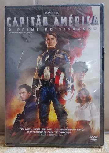 DISCO DE DVD MARVEL STUDIOS - CAPITÃO AMÉRICA - O PRIMEIRO VINGADOR. LACRADO