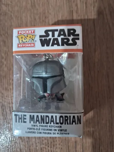 Chaveiro Pocket Pop Star Wars - The Mandalorian