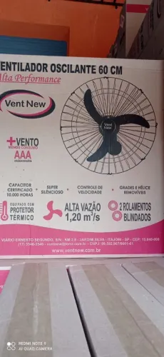 Ventilador vent new