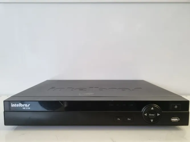 DVR Para Câmeras de Segurança Intelbras VD 3108 Sem HD com Garantia e NF 