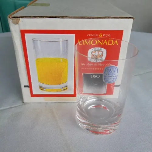 Copos de Cristal para Suco ou Água