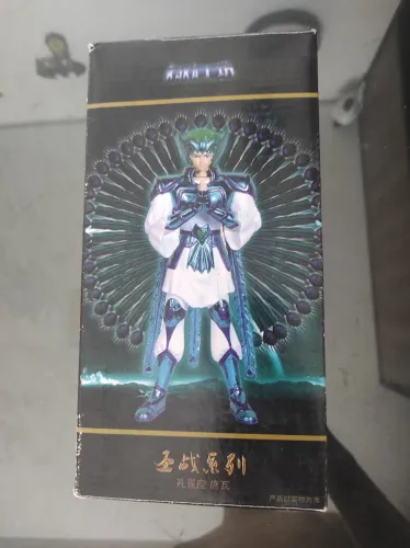 Cloth Myth Kakaxiliu Shiva de Pavão estátua nunca usada cavaleiros do zodíaco Saint seiya