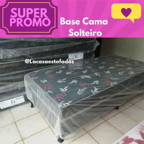 Base Cama Solteiro 
