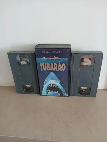 Fita VHS Tubarão - Edição Especial Dupla - Raridade Absoluta