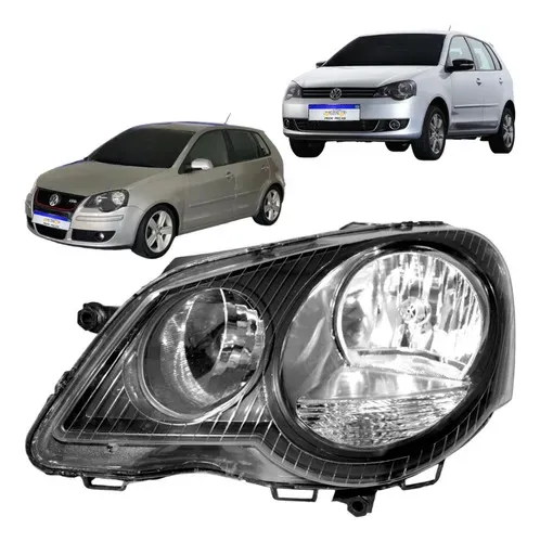 Farol Volkswagen Polo 2007 2008 2009 2010 2011 A 2015 L.e