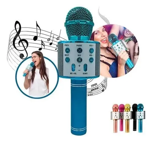 Microfone karaoke infantil (entrega)