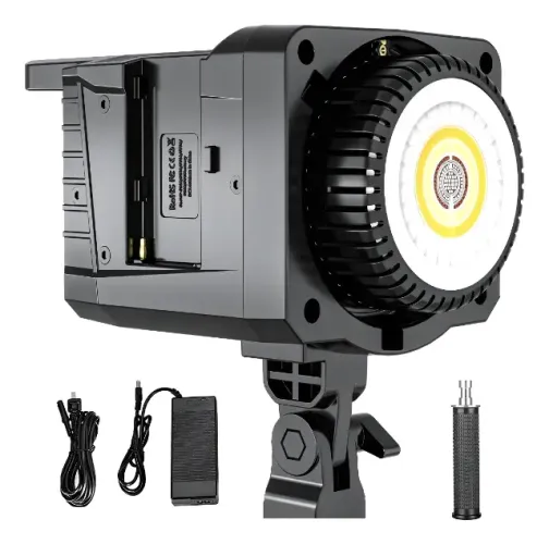 Sokani X100 COB Luz De Vídeo Led 100w Bicolor Bowens Estúdio Fotografia Profissional