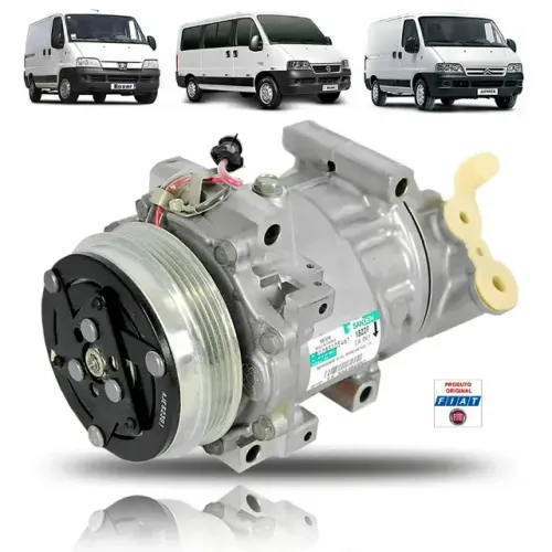 COMPRESSOR DO AR CONDICIONADO ORIGINAL FIAT DUCATO  2.3 2010 A 2017