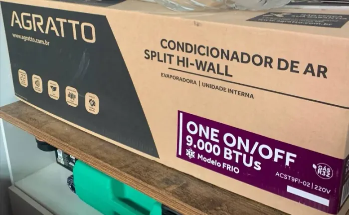 AR CONDICIONADO AGGRATO 9000 BTU - NOVO
