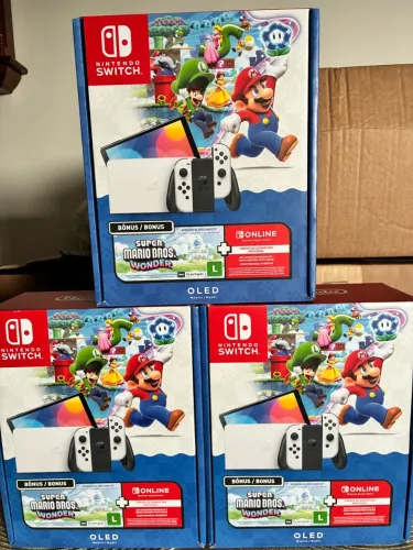 Nintendo Switch OLED Desbloqueado NOVO