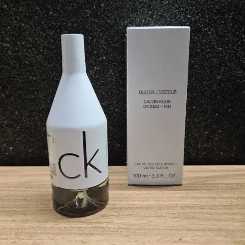 Perfume Ckin2u Masculino Original Tst Caixa Branca