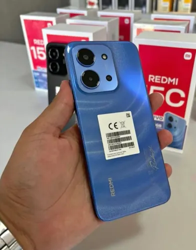 Celular de Entrada _ Xiaomi - Redmi 15C - 256/8.Azul - Lançamento