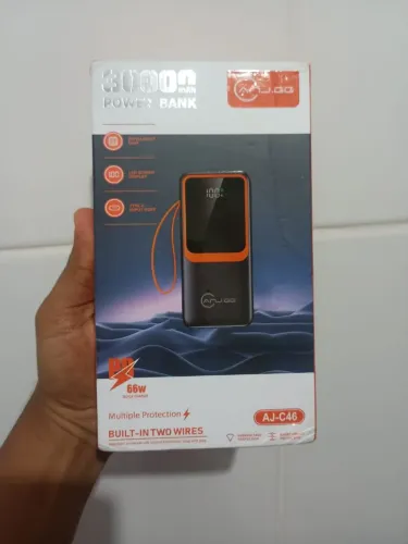Power Bank 30.000mah com carregamento rápido 66W novo na caixa