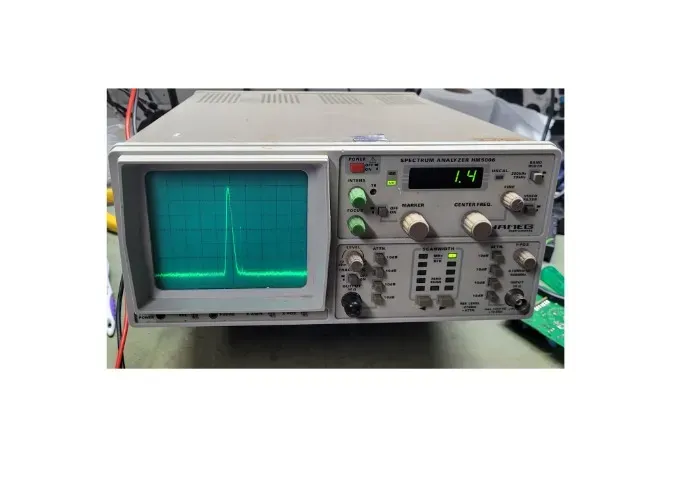 Analisador de Espectro HAMEG HM5006 0.15MHz a 500MHz (Troco por osciloscópio 4 canais)