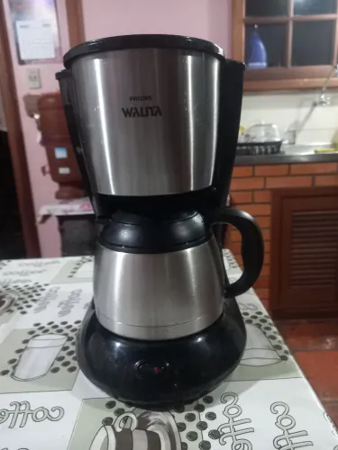 Cafeteira inox Philips Walita