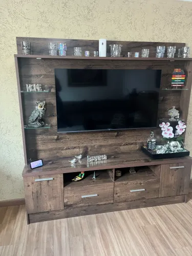 Rack e painel sala