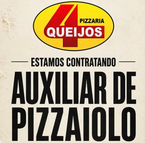 Auxiliar de pizzaiolo