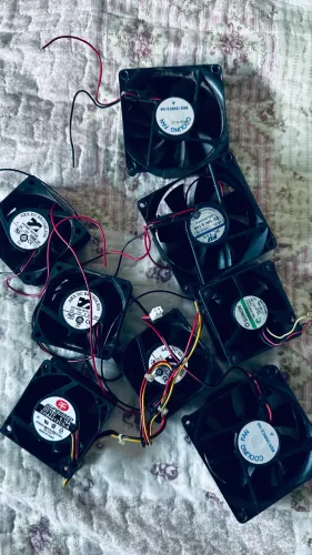 Ventoinhas / coolers 12v várias amperagens e tamanhos