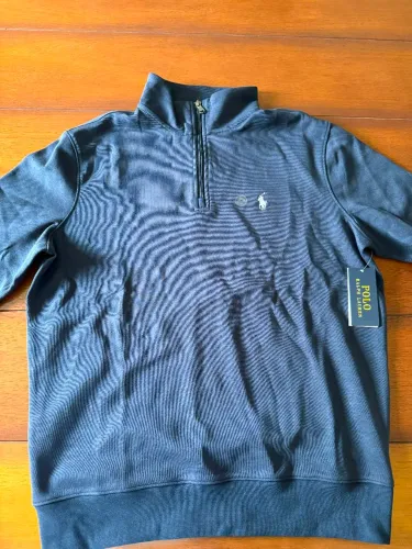 Quarter Zip Ralph Lauren M Azul-marinho