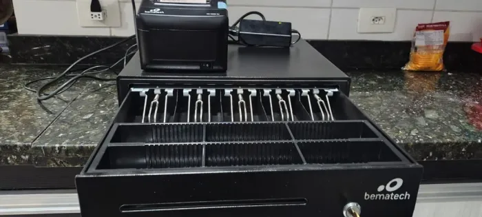impressora térmica Bematech+gaveta automatica