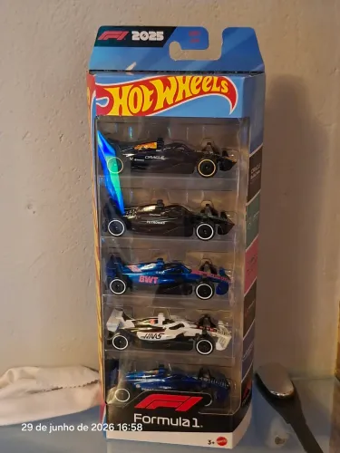 Hot Wheels Fórmula 1Red Bull, Mercedes e mais