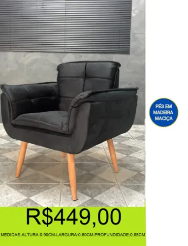 poltrona - mega lançamento - compre hoje e receba em até 72 horas