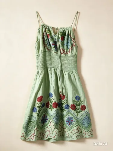 Vestido bordado
