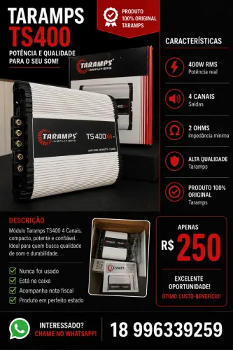 Taramps ts-400