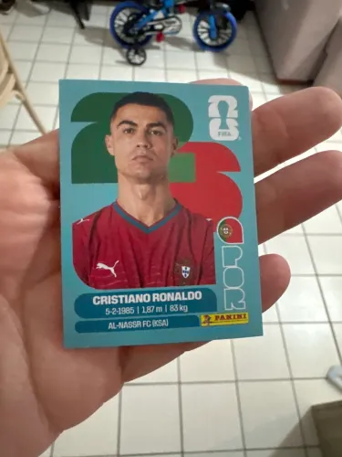 FIGURINHA CRISTIANO RONALDO!