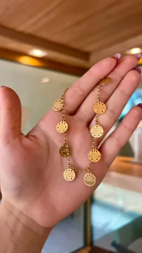 PULSEIRA ELO PORTUGUES OURO 18K