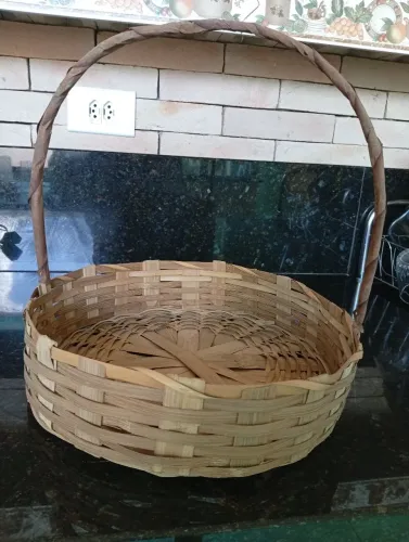 Cesta de palha 