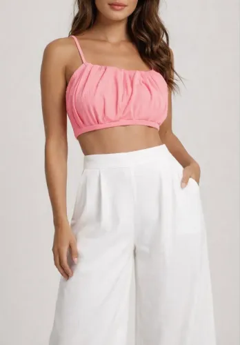 Cropped rosa