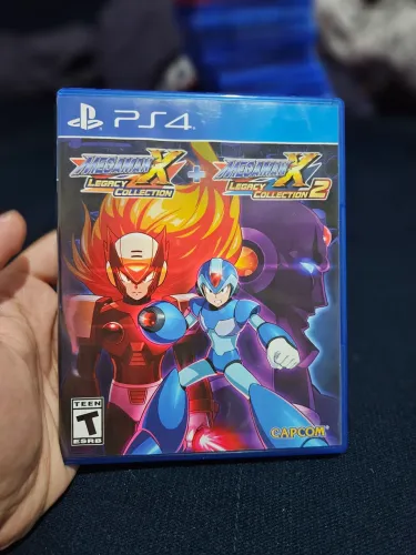 Mega man x/x2 collection ps4 midia fisica