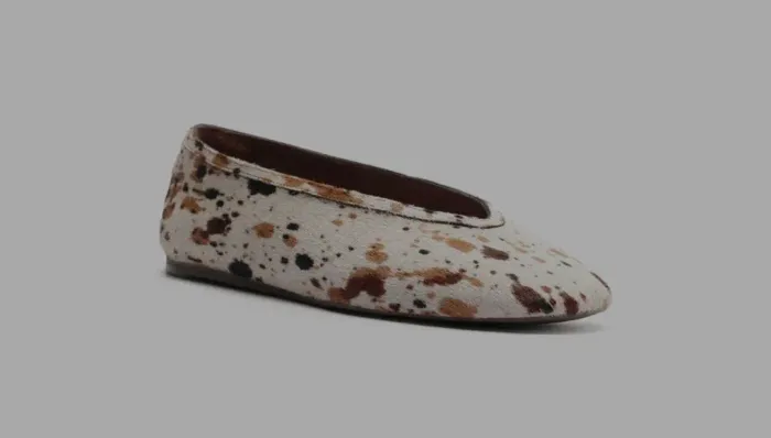 Sapatilha AREZZO Animal Print Bico Redondo 37