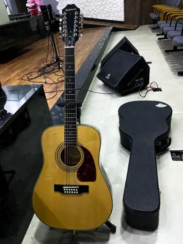 VIOLÃO EPIPHONE 12 CORDAS - IMPORTADO DOS ESTADOS UNIDOS