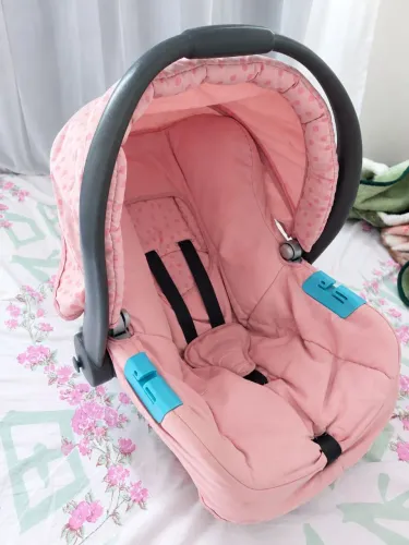 Bebê Conforto Burigotto Evolution até 13 kg - Rosa