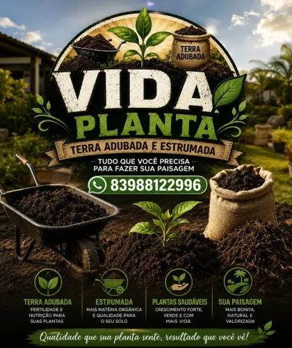 Terra Estrumada e Adubada 