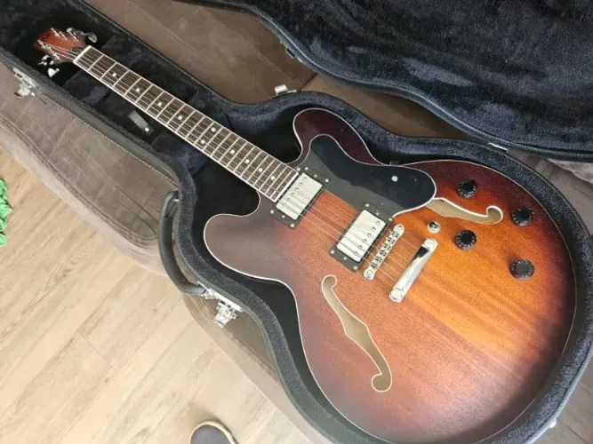 Guitarra Eart E-335 semi-hollow NOVA (APENAS VENDA)