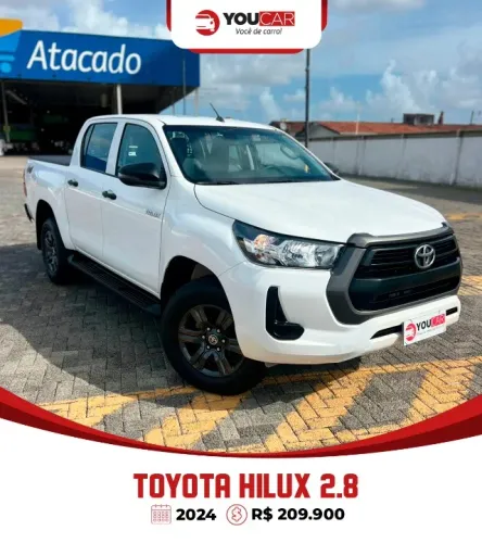 Toyota Hilux CD 4X4 2.8 Diesel Mec. 2024