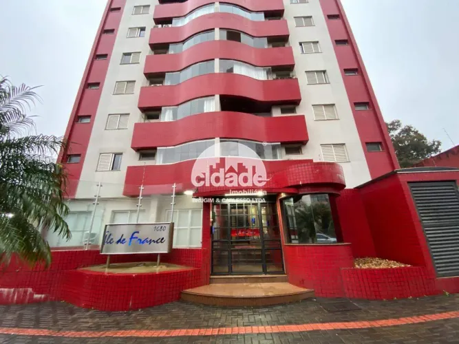 Apartamento para aluguel, 2 quartos, 1 suíte, 1 vaga, Centro - Cascavel/Pr
