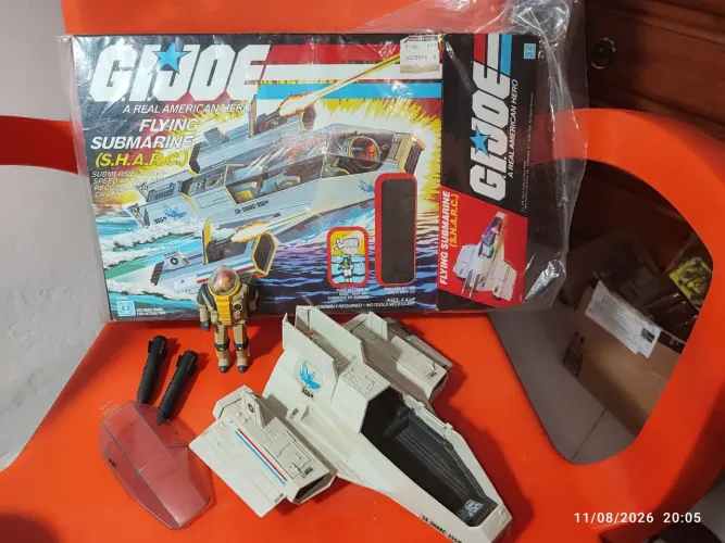Gi Joe flying submarine(turbo submarino)