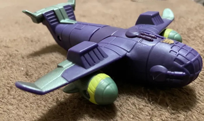 Transformer mini avião Lugnut Mc Donald's 2008 Hasbro Impecável!