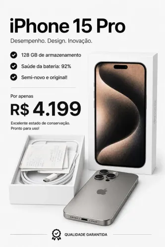 Vendo IPhone 15 Pro 