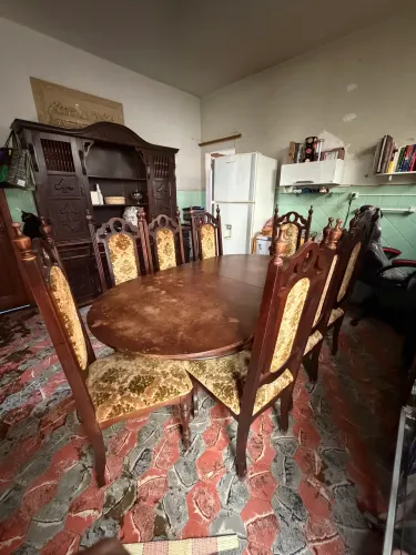 Móveis antigos conjunto completo sala jantar