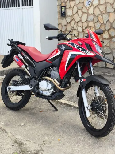 Escapamento foco pulse racing XRE 300