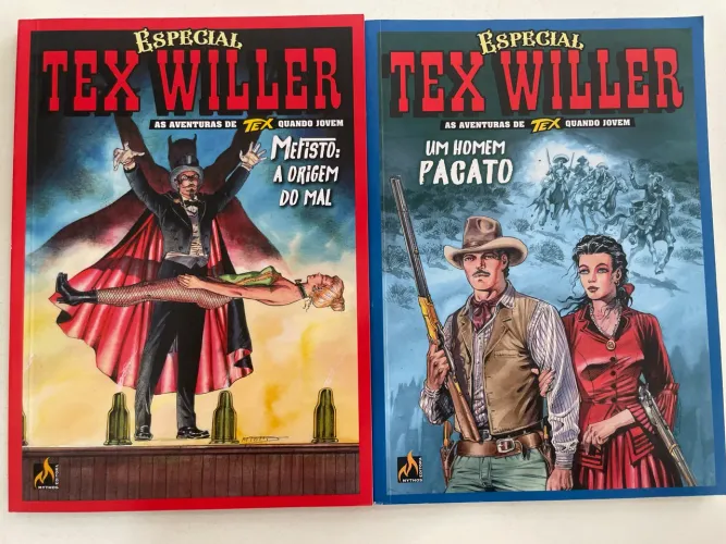 Lote Especial: Tex Willer (As Aventuras de Tex Quando Jovem ? Mythos Editora)